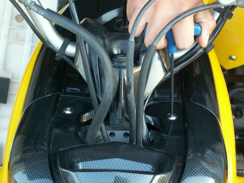 HOW TO CHECK FUEL PUMP VAPOR LOCK FOR '06 RAPTOR 700